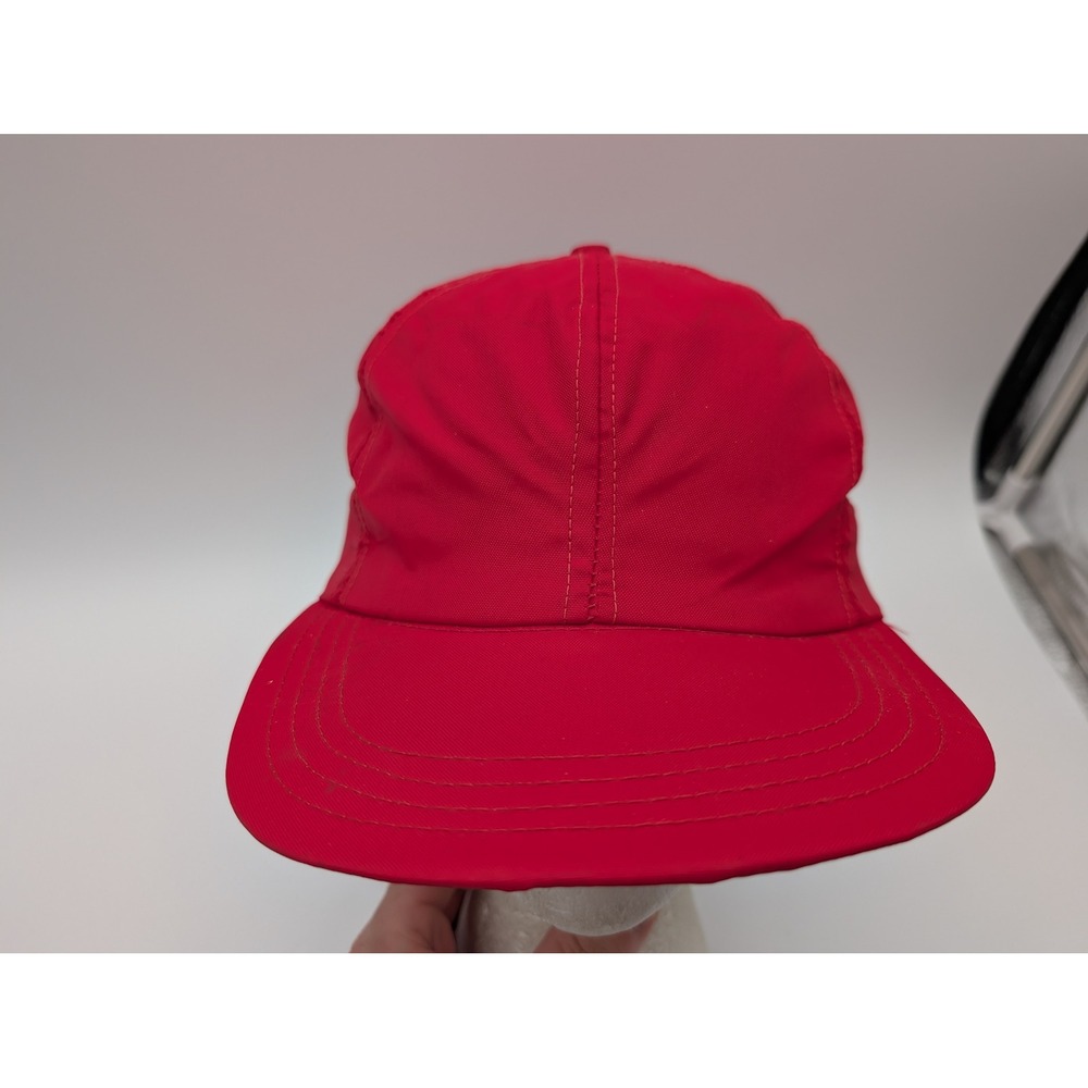 Vintage 3M Thinsulate Red Water Repellent Insulated Ear Flap Hat Mens Medium USA
